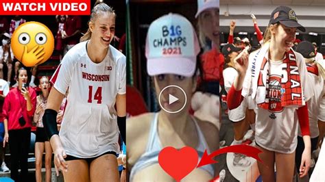 wisconsin volleyball team sex|Wisconsin Volleyball Nude Laura Schumacher Leaked!